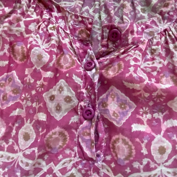 Vintage F.A. Chatta Boho Print Midi Skirt and Top - Picture 11 of 13